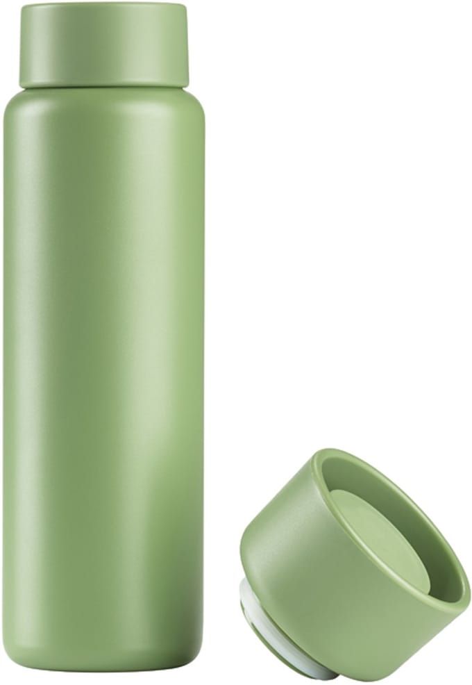 Zone Denmark Singles Thermobeker met twee deksels Dia 7,5 x 25,6 cm 650 ml Apple