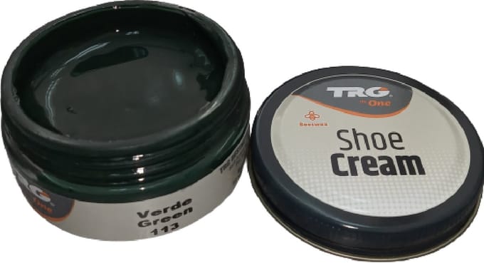 TRG - schoencrème met bijenwas - groen - 50 ml