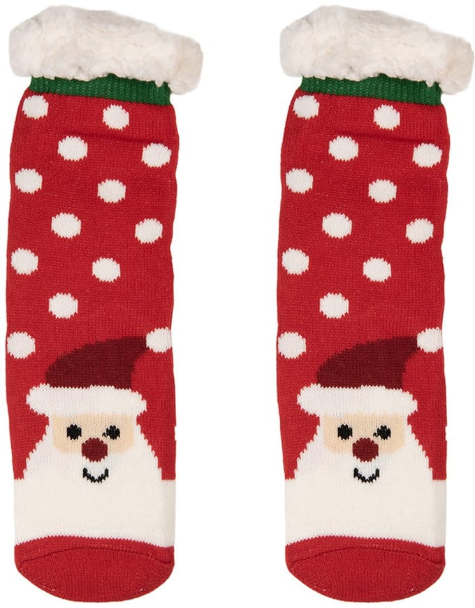 Clayre & Eef Kerstsokken one size Rood Synthetisch
