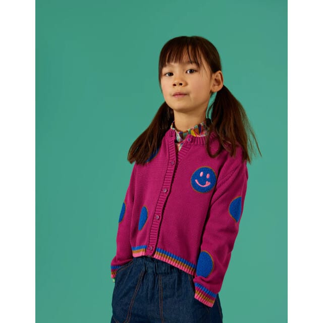 Oilily Vairy Vest- maat140/10yr Fuchsia Rood