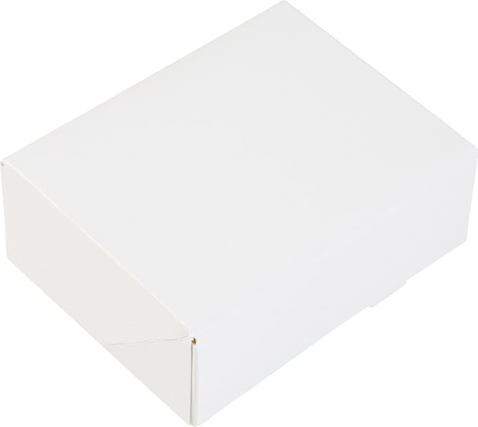BrandNewCake Taartdoos 12x9,5x4,5cm. Wit 50st