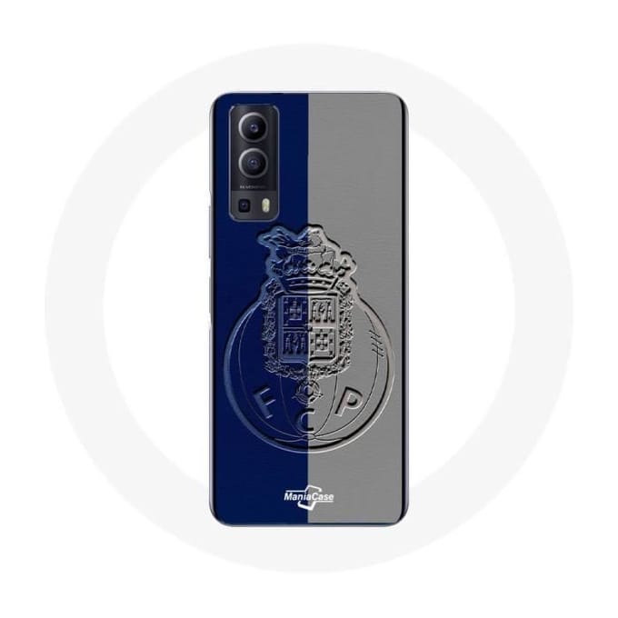 Coque Vivo Y72 fcp porto gond bleu et gris
