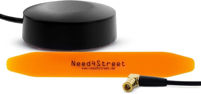 DAB+ Autoradio Antenne met Versterker voor Optimale Ontvangst