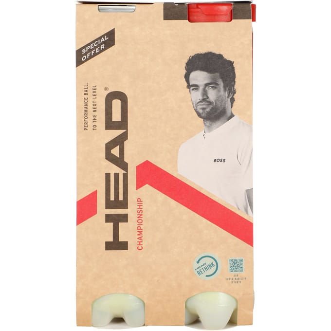 Head Championship Novak Djokovic Tennisball (2x 4-can)