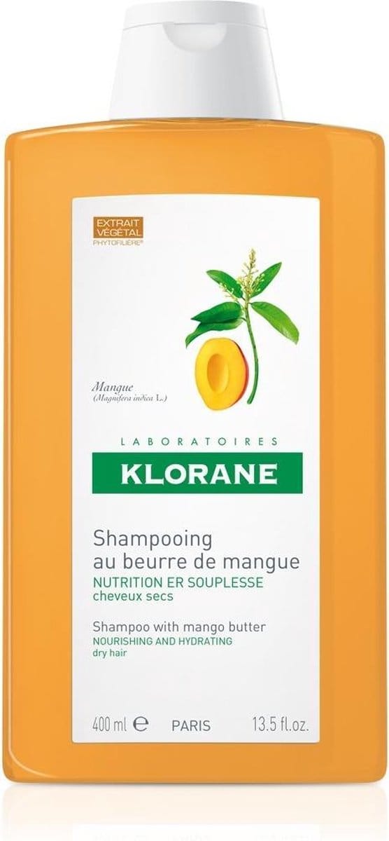 Klorane Shampoo with Mango Butter Vrouwen Voor consument Shampoo 400ml
