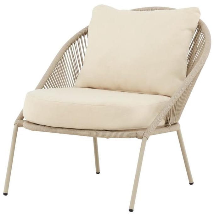 Svea - Liam loungestoel - beige/beige