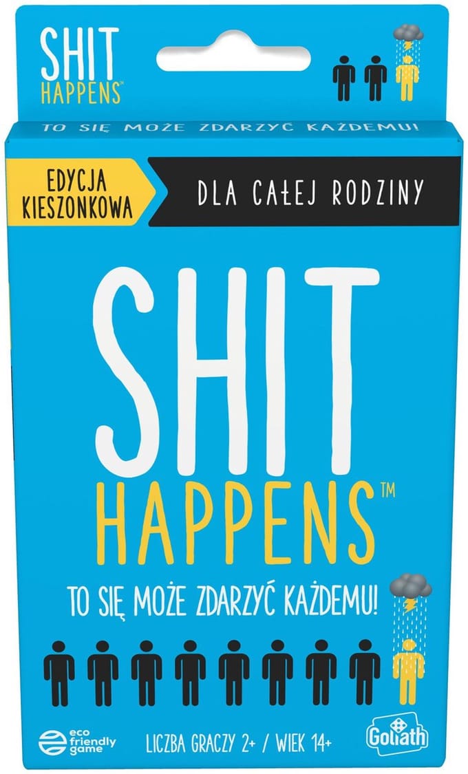 Gra Shit Happens edycja rodzinna karcianka