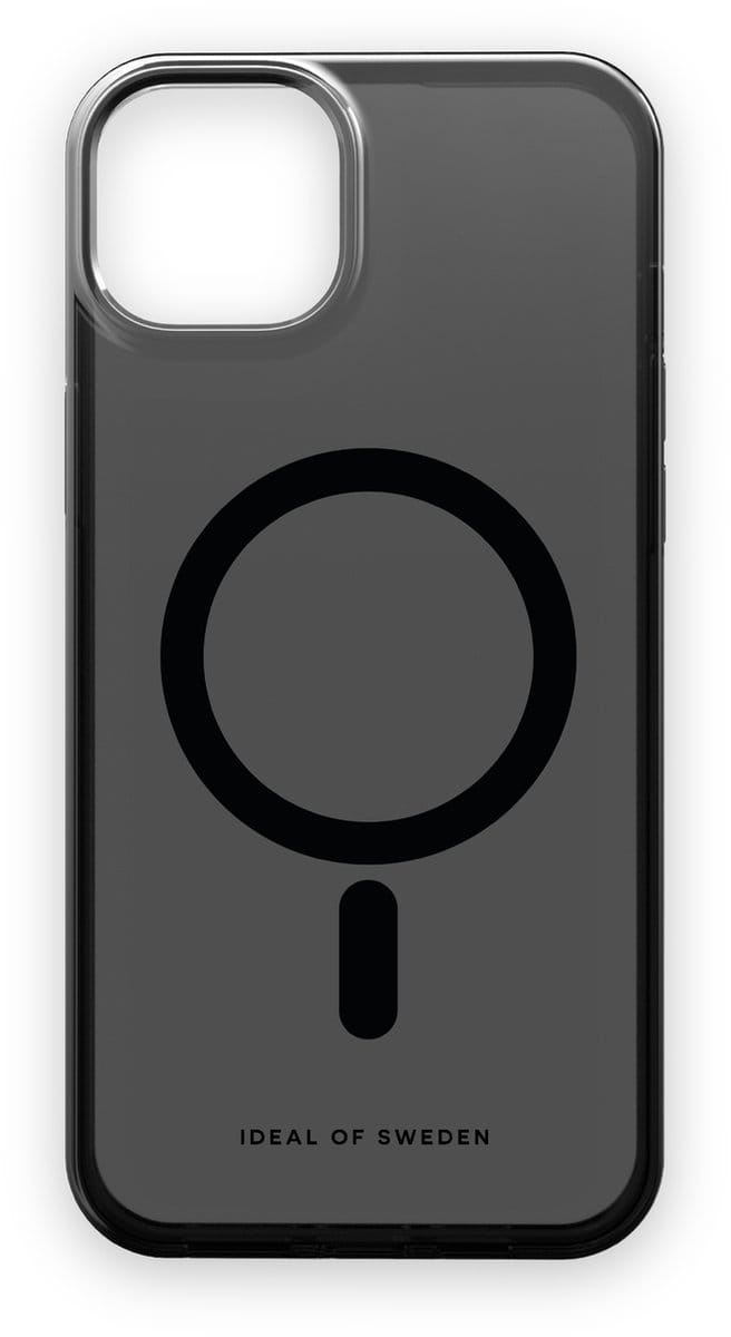 iDeal of Sweden Clear Case MagSafe iPhone 15 Plus Tinted Black