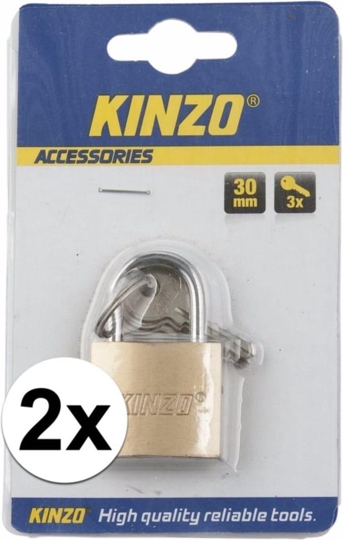 2x hangslot 30mm