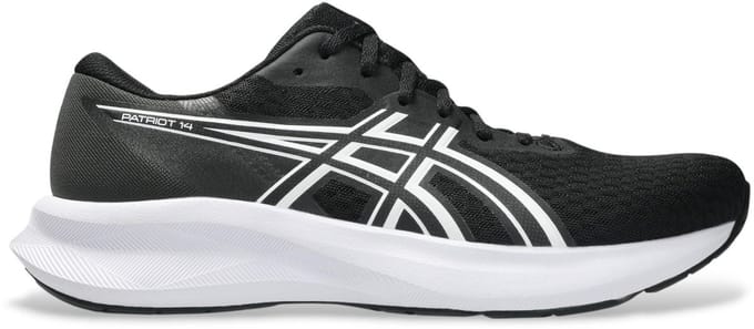 ASICS Patriot 14 Neutrale schoen Heren-zwart, wit