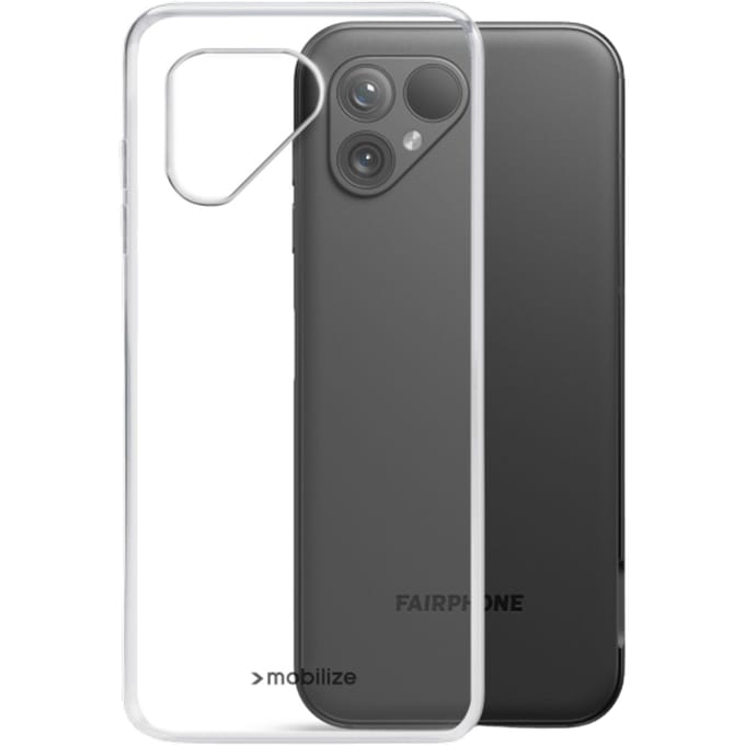 Mobilize Fairphone 5 TPU Hoesje Transparant