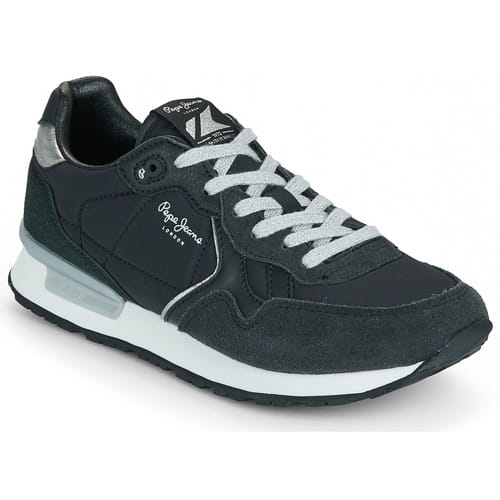 Pepe Jeans Brit Elite Schoenen Zwart EU 36 Vrouw