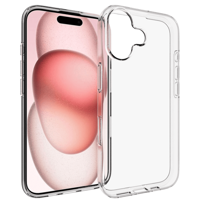 Mocaa Apple iPhone 17 Clear Hoesje Transparant