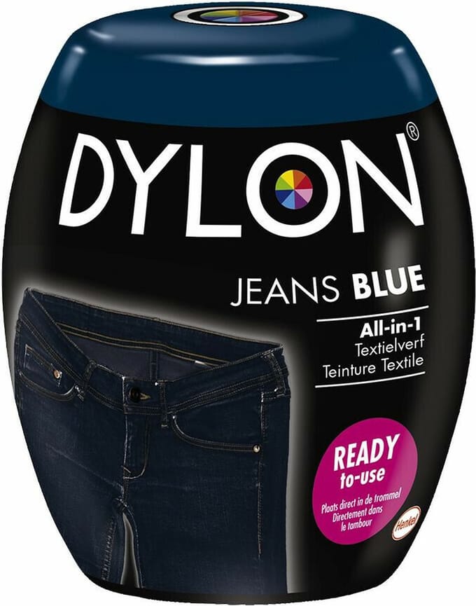 Dylon Textielverf Blue Jeans - 3 x 350 gr - Voordeelverpakking