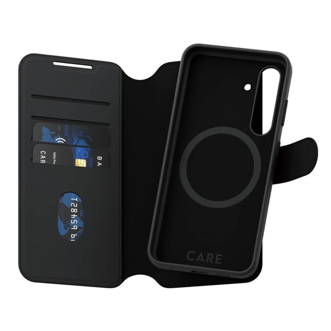CARE by PanzerGlass Feature Case Tango Two-in-One Wallet w. QI Compatible Samsung Galaxy S24
