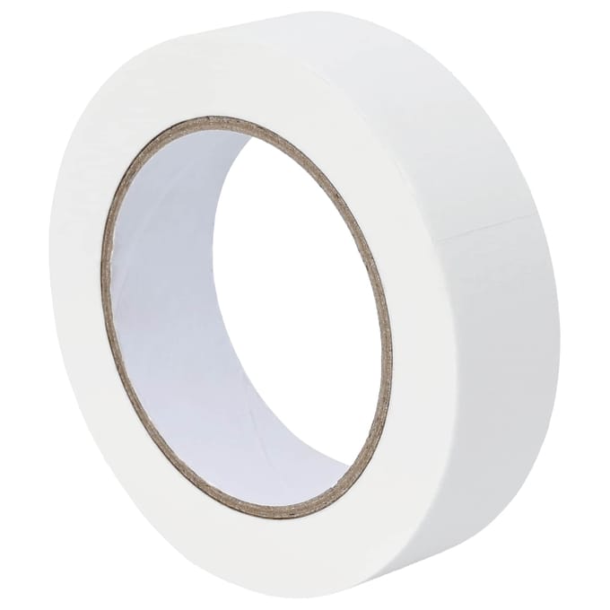 vidaXL - Schilder - Maskering - Tapes - 24 - st - Wit - 30mm - x - 50m - Papier