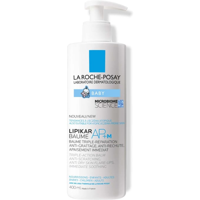 La Roche-Posay Baby Lipikar AP+M Moisturiser for Dry Skin 400ml