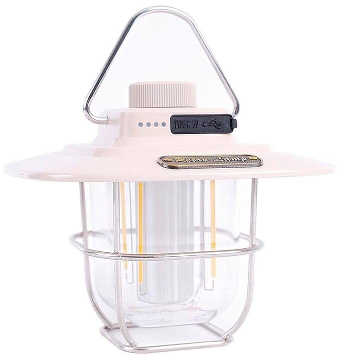 Campinglamp - Buiten Lantaarn - USB oplaadpoort - dimeffect