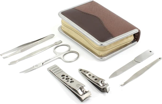Sophos Lifestyle Manicureset bruin medium
