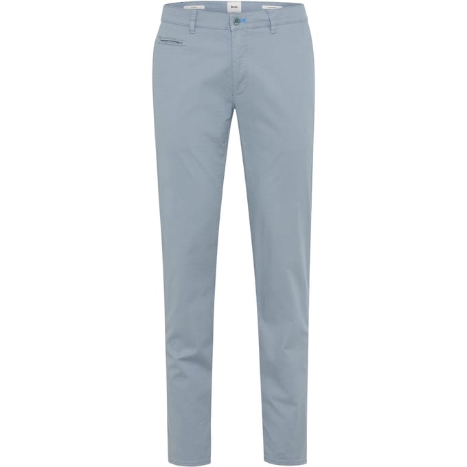 Brax Heren Chino  Style FABIO IN SMOKE BLUE, blauw, maat 34/32