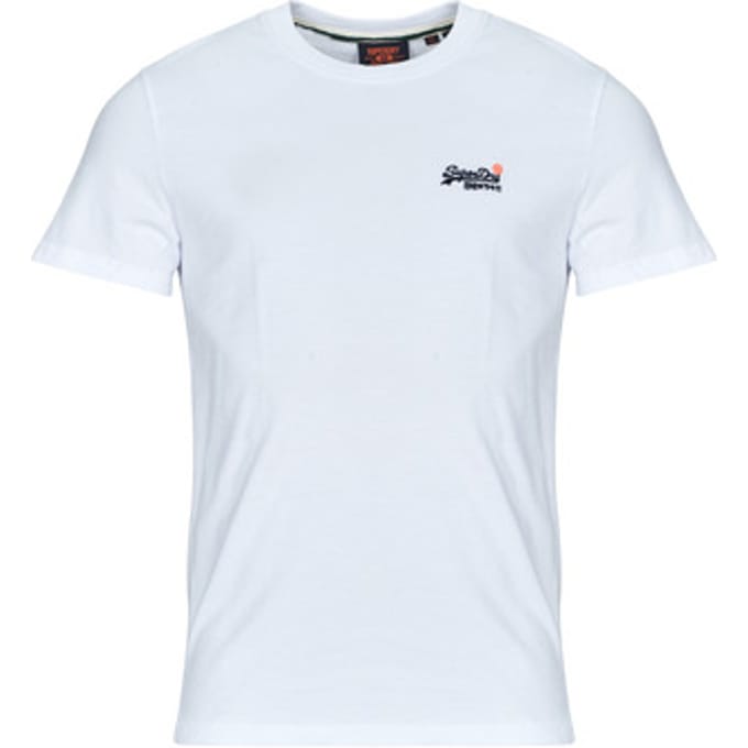 Superdry - Essential Contrast Geborduurde T-shirt - Heren - T-shirts