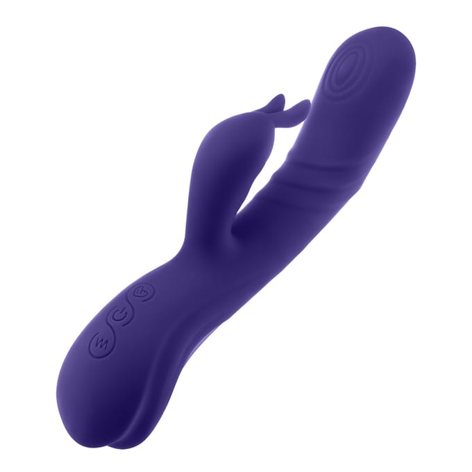 Blush Sexy Harper Midnight Duo vibrator - Blauw - 22.5 cm