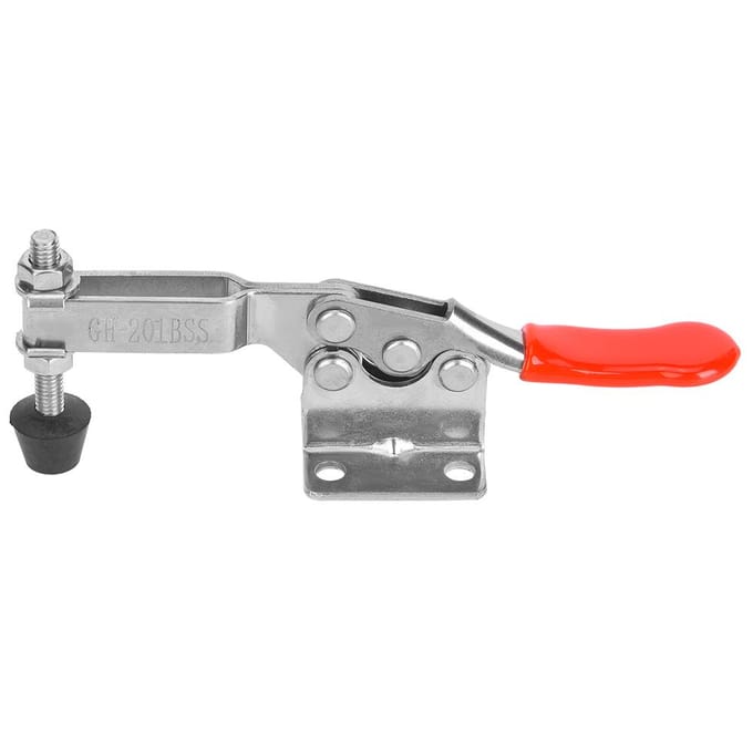 304 Roestvrij Staal Snelspanner Horizontale Kniehevelklem Houdcapaciteit 27KG gray