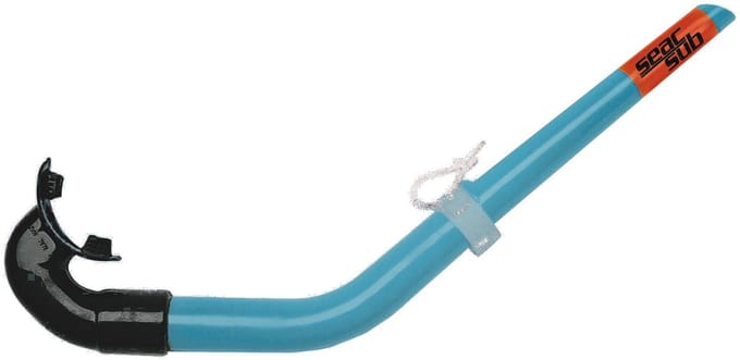 Snorkel LIX Aqua/mondstu.zwart EPDM Seac
