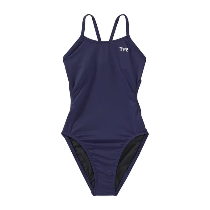 1-delig meisjes zwempak TYR Solid Cutoutfit