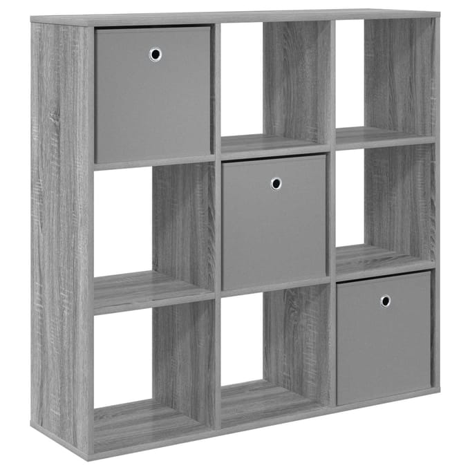 vidaXL - Dressoir - Grijs - Sonoma - 102 - x - 31 - x - 99,5 - cm