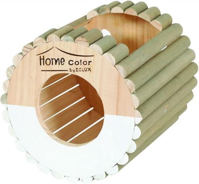 Zolux Knaagdierhuis Home Nesting Rond Wit 19X19X19 CM