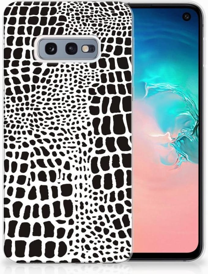 Samsung Galaxy S10e TPU Hoesje Slangenprint