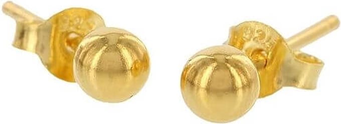 Karma Oorbellen Ball 3 mm Goud
