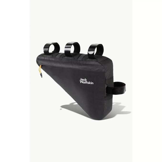 Jack Wolfskin Morobbia Triangle Bag - Frametas (Bikepacking) 27 cm (flash black)