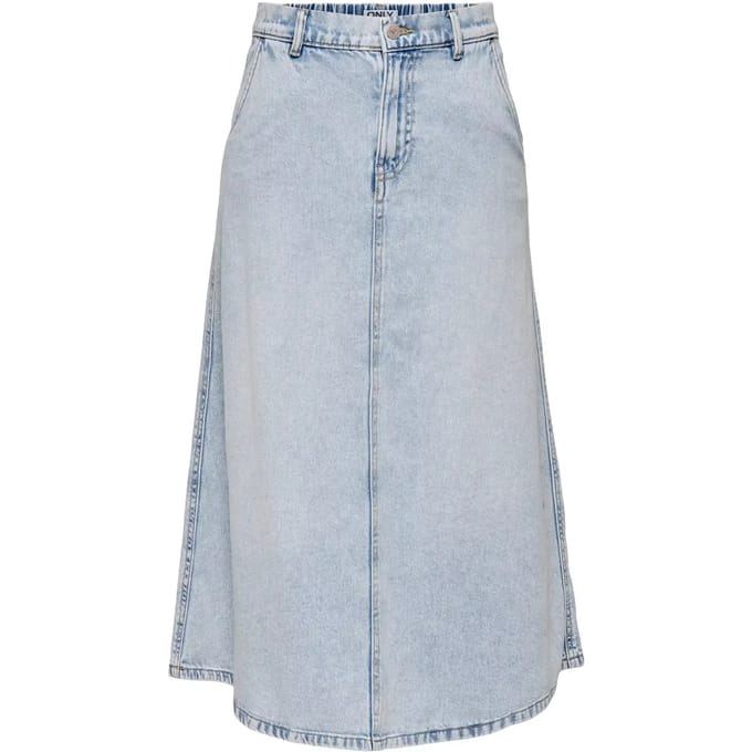 ONLY - ONLMINDY HW LOOSE DNM SKIRT NOOS - Dames - Rokken