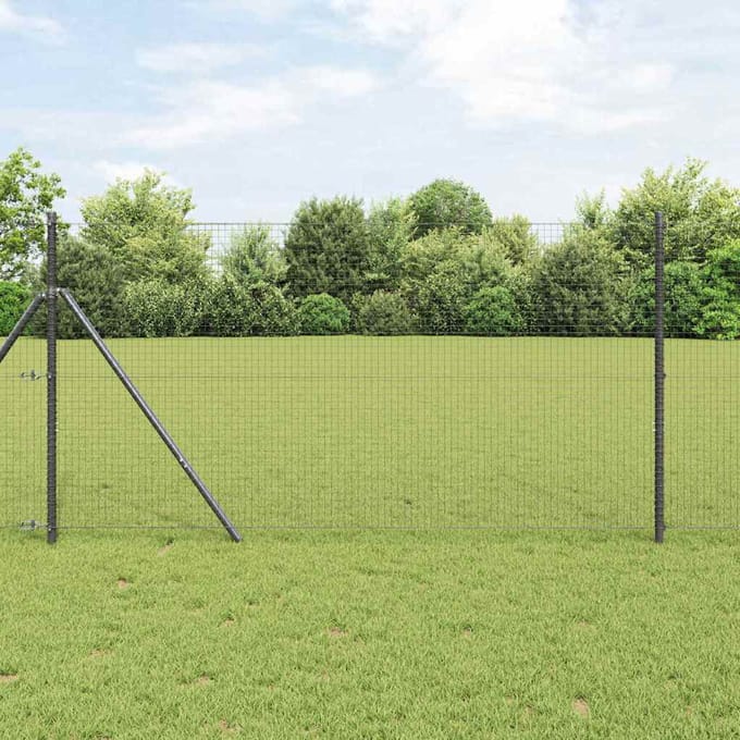 vidaXL - Gelast - gaashek - 5000 - x - 100 - cm - Grijs