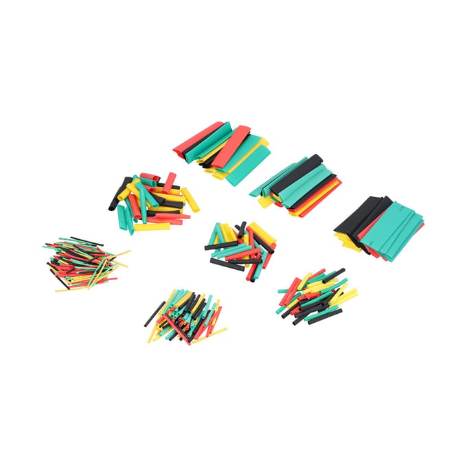 328 Stuks Krimpkous Isolatie Bescherming Krimpbare Connector Kit Kleurrijke Combinatie
