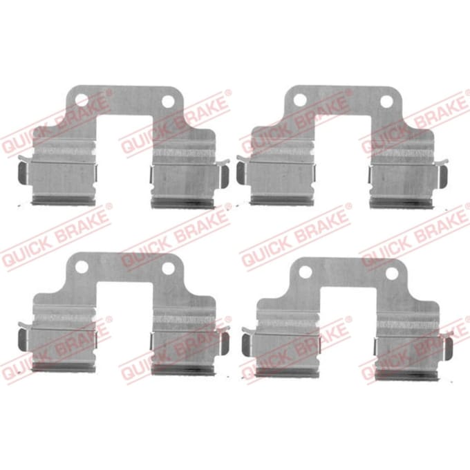 Toebehorenset, schijfremblok QUICK BRAKE 109-1739