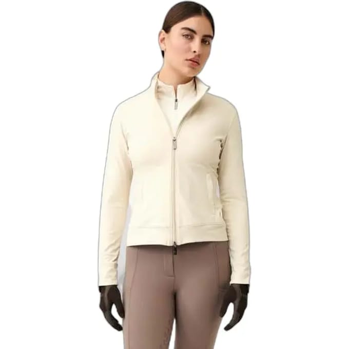 Damesfleece met rits PS of Sweden Oakley