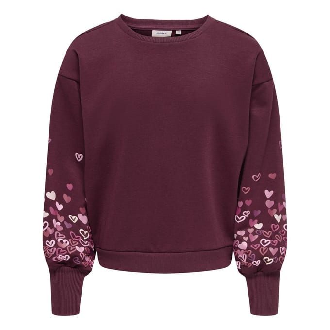 KIDS ONLY - KOGBROOKE L/S O-NECK FLOWER SWT NOOS Meisjes Trui
