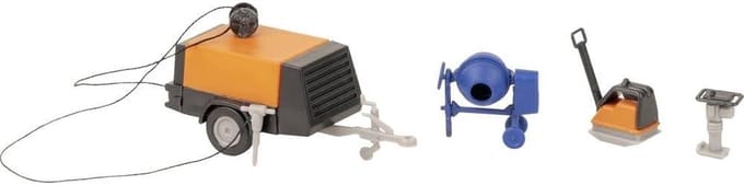 Bouwplaats Set - Machine Speelgoed - Hobby Modelbouw - Drie Stuks Set