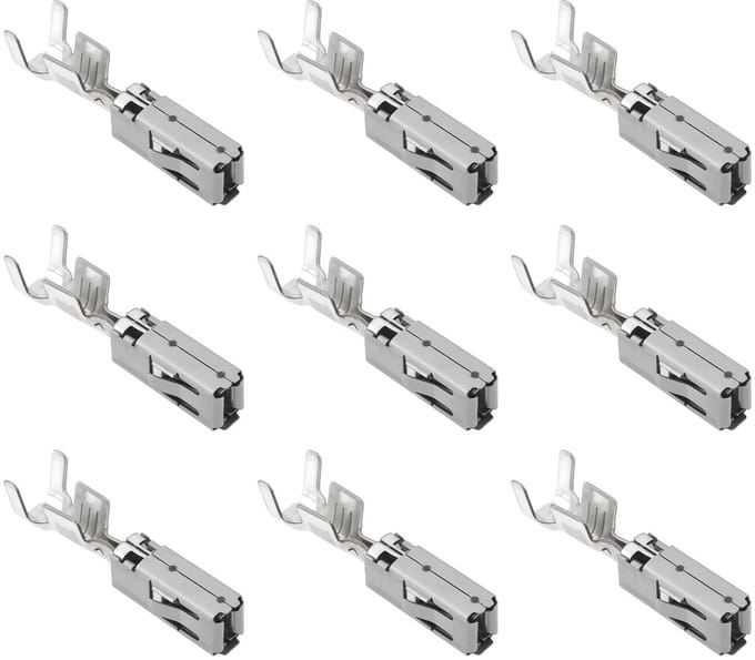 Dailygoods - 50 Stuks 2,8 mm Elektrische Klemmen voor Auto's