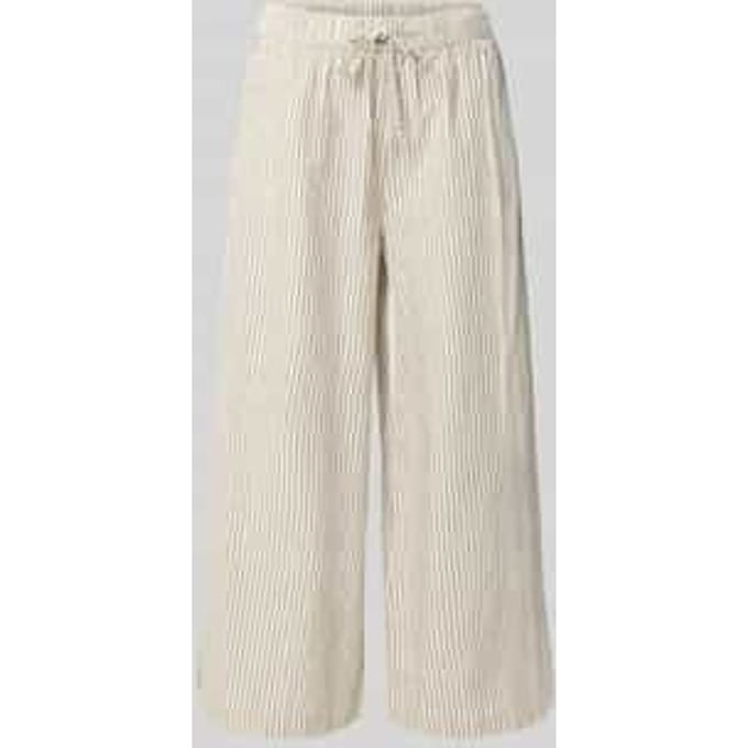 regular fit culotte van puur katoen