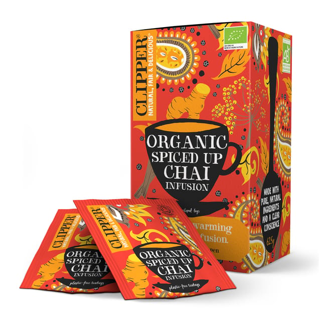 Clipper Tea | Spiced up Chai Infusion - 25 zakjes