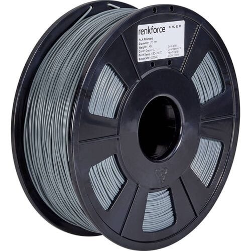 Renkforce RF-4511192 Filament PLA Pro 1.75 mm 1000 g Grijs 1 stuk(s)