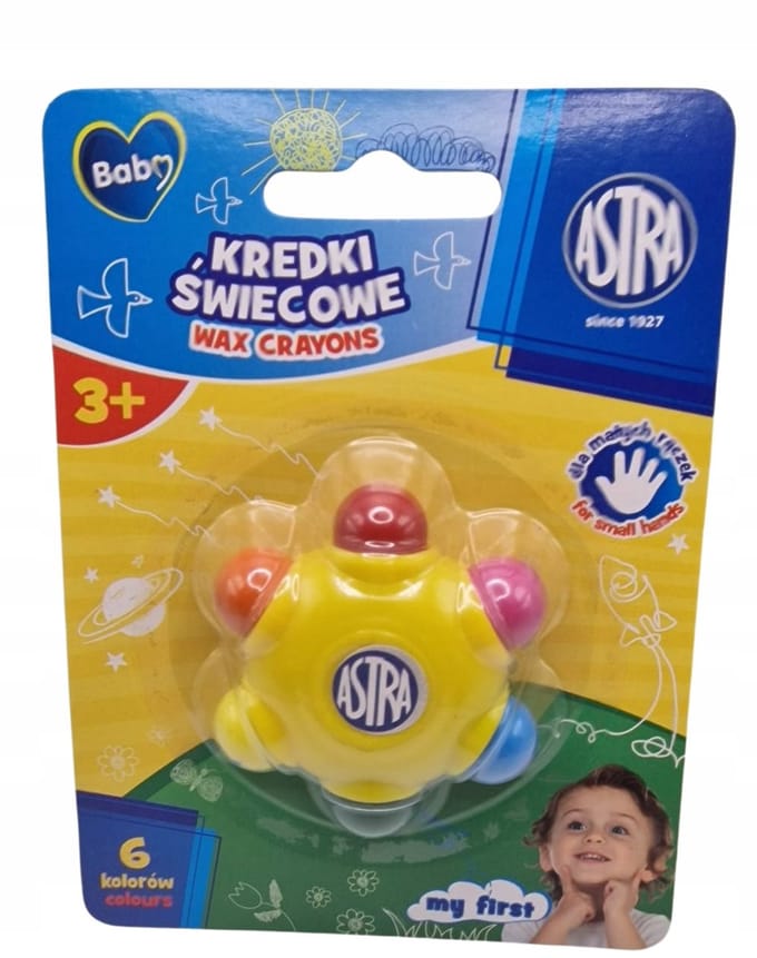 Astra Stifte 6 Kleuren voor Kinderen