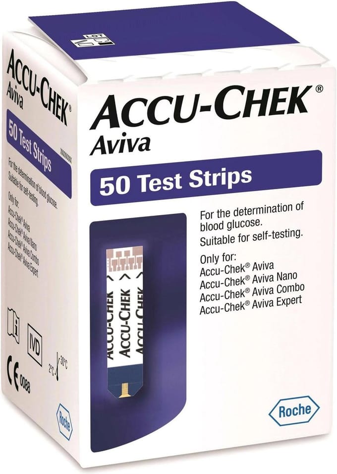 Accu-Chek Aviva teststrips  50 stuks