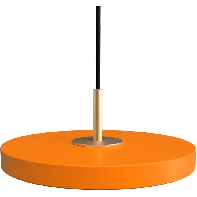 UMAGE Hanglamp Asteria Micro V2 - nuance orange - Brass Top