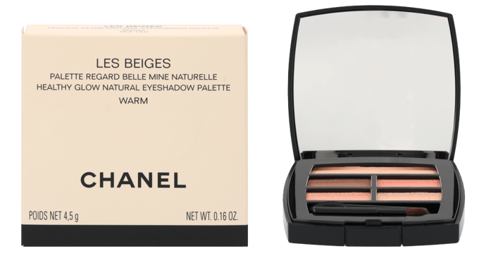 CHANEL - Les Beiges Oogschaduwpalet Voor Een Natuurlijk Stralende Teint WARM