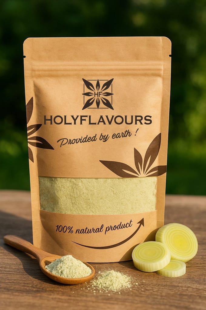 Prei Poeder Groen-Wit - 100 gram - Holyflavours